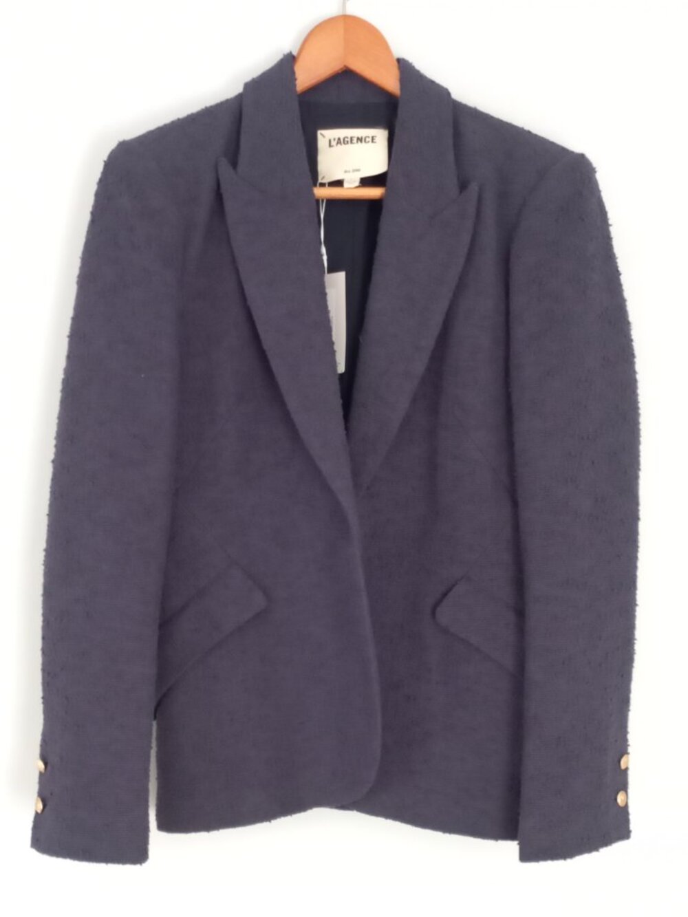 L'AGENCE blue blazer